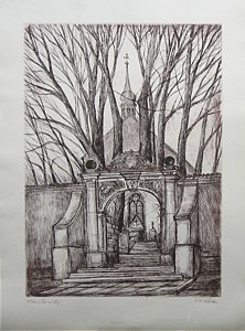 Tor und Weg (Portal Frauenfriedhof Zittau) Tor und Weg (Portal Frauenfriedhof Zittau)