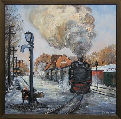 Zugausfahrt nach Jonsdorf im Winter Zugausfahrt nach Jonsdorf im Winter